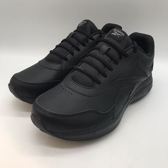 Reebok Walk Ultra 7 DMX Max Walking Shoe Men's 11.5 Black Lace Up Low Top Sneaks - Picture 3 of 13